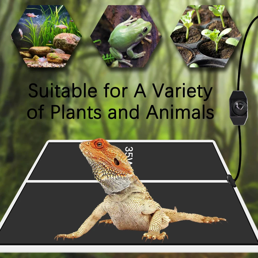 5W-35W reptile Heat Mat. - Big Pet Buys