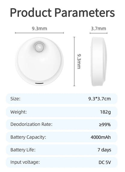 4000mAh Smart Cat Odor Purifier litter. - Big Pet Buys