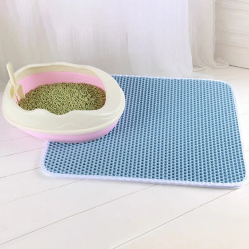 Non spill cat kitty litter mat - Big Pet Buys