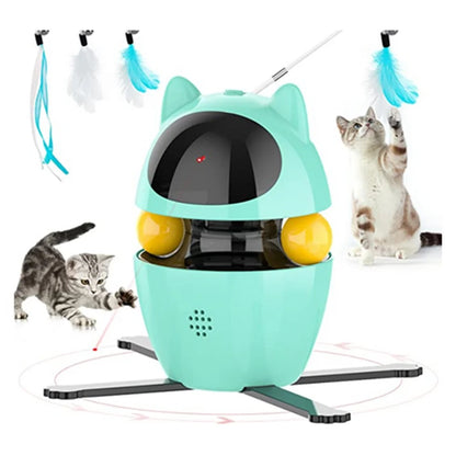 4-in-1 Cat Toys Indoor Electric Interactive Toy. - Big Pet Buys