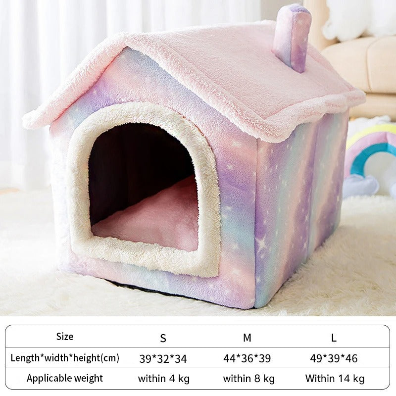 Enclosed Cat House.