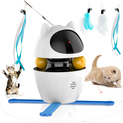 4-in-1 Cat Toys Indoor Electric Interactive Toy. - Big Pet Buys